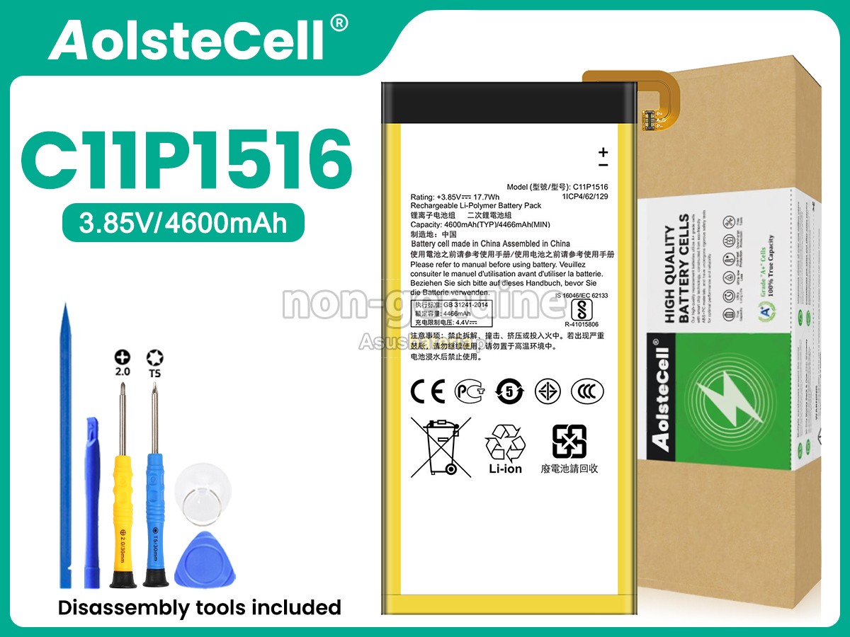 Bateria Asus C11P1516 compatível para portáteis