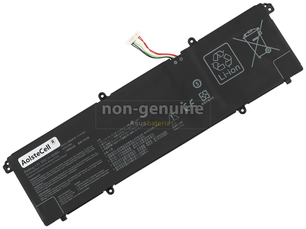 Batterie pour Asus ZenBook Pro Duo UX481F 70Wh 15.4V