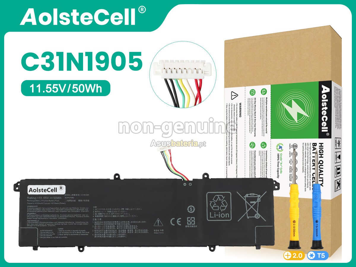 Bateria Asus VivoBook 15 X1504ZA-BQ092W compatível para portáteis