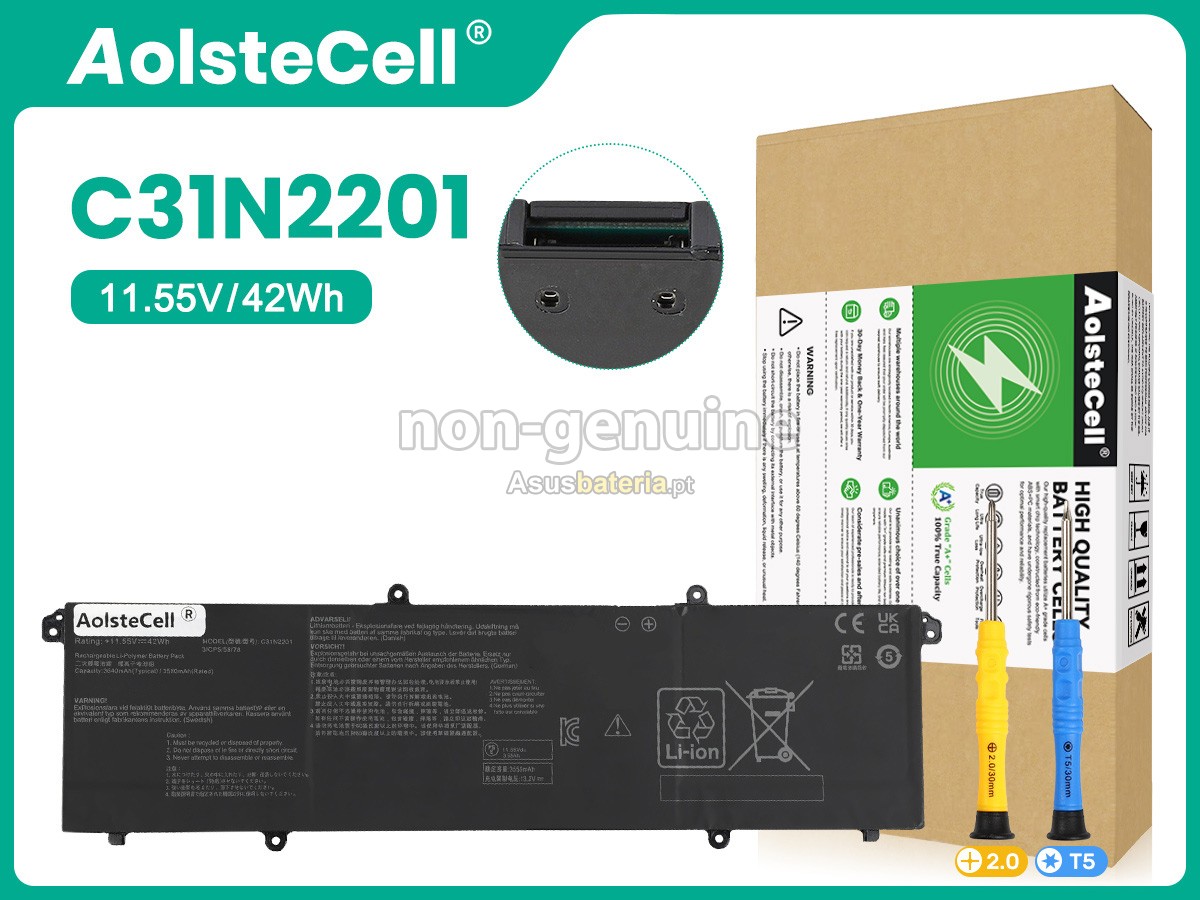 Bateria Asus VivoBook 15 X1504ZA-BQ092W compatível para portáteis