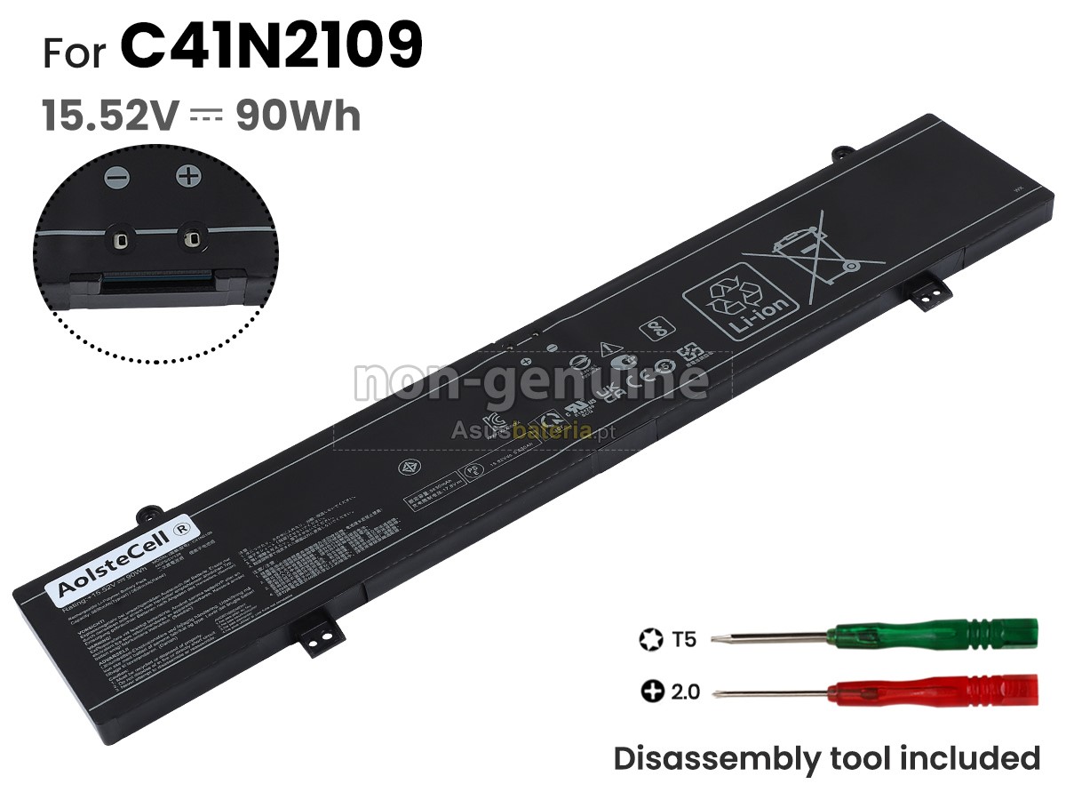 Vis Pour Boîtier Inférieur D'ordinateur Portable ASUS ROG Zephyrus M15 (GU502 Séries) - Lot De Rechange, Haute Qualité